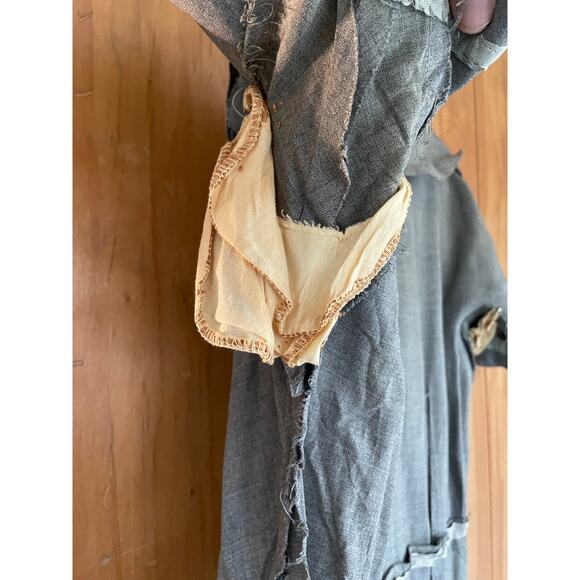 1950s Gray Wiggle Dress by Roseweb NY – Vintage Sheath with Side Zip - Picture 10 of 14